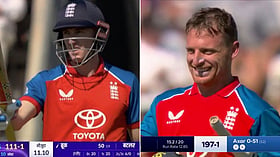 Buttler and Brook set T20I record with 233-run second-wicket stand vs India