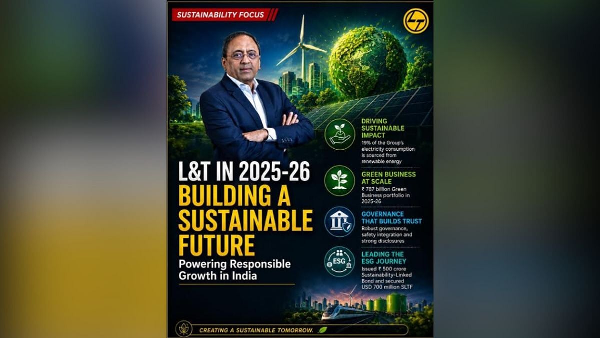 Inside L&T's Sustainability Strategy: The Road To Carbon Neutrality By 2040