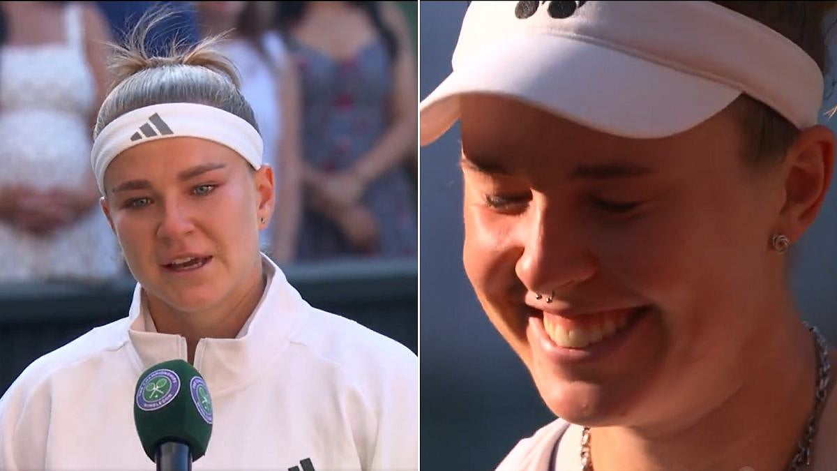 'Linda, My Ex-Friend': Karolina Muchova's Hilarious Post Match Comment After Wimbledon Final Loss To Linda Noskova Goes Viral | VIDEO