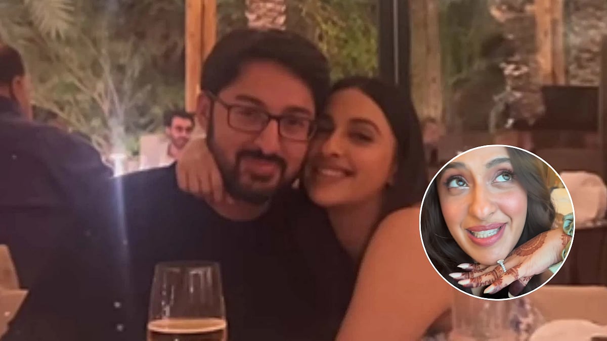 'It's My Marriage': Bride-To-Be Akansha Ranjan Shows Off Stunning Diamond Engagement Ring Ahead Of Wedding With Sharan Sharma—VIDEO