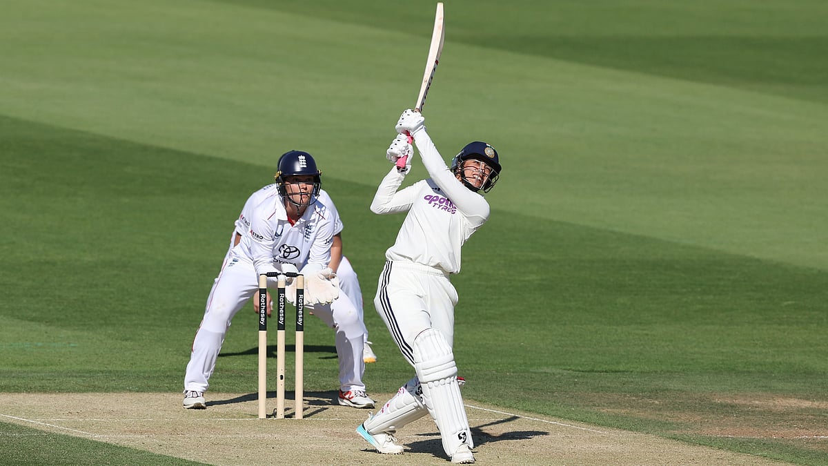 IND W Vs ENG W Test: Smriti Mandhana Fifty Guides India To 154/1 At Stumps on Day 2 After Historic Gauf Fifer 