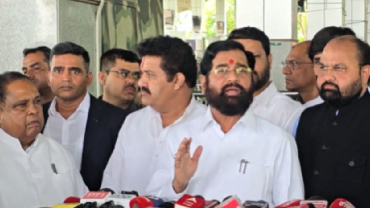 Maharashtra Dy CM Eknath Shinde Targets Uddhav Thackeray Over Siddhivinayak Temple, Questions Silence On Alleged Donation Irregularities - Video