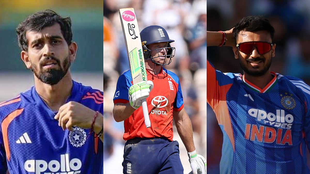 England Whitewash India 4-0 As Prince Yadav, Axar Patel Leak 123 Runs In 5th T20I; Jos Buttler Smashes 131