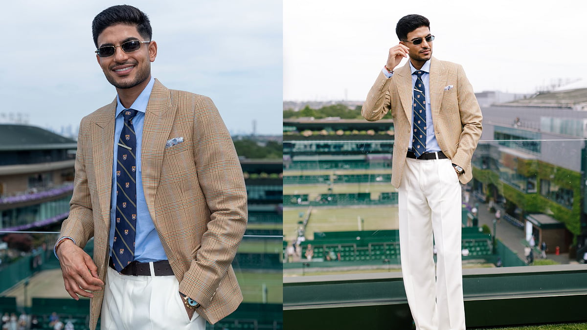 Shubman Gill Flexes Nearly ₹96 Lakh Rolex Watch In Ralph Lauren Suit At Wimbledon 2026