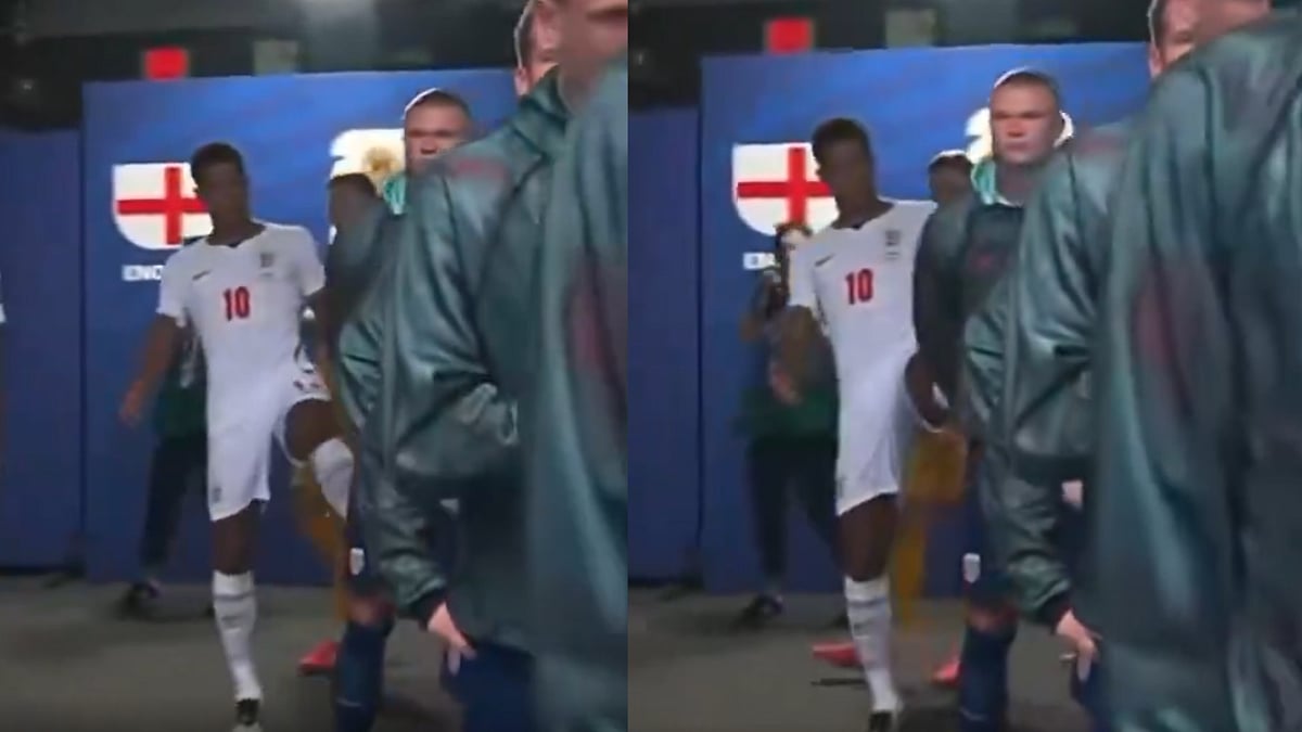 Did Jude Bellingham Kick Erling Haaland Inside Tunnel Ahead Of England vs Norway FIFA World Cup 2026 Match? Video Goes Viral