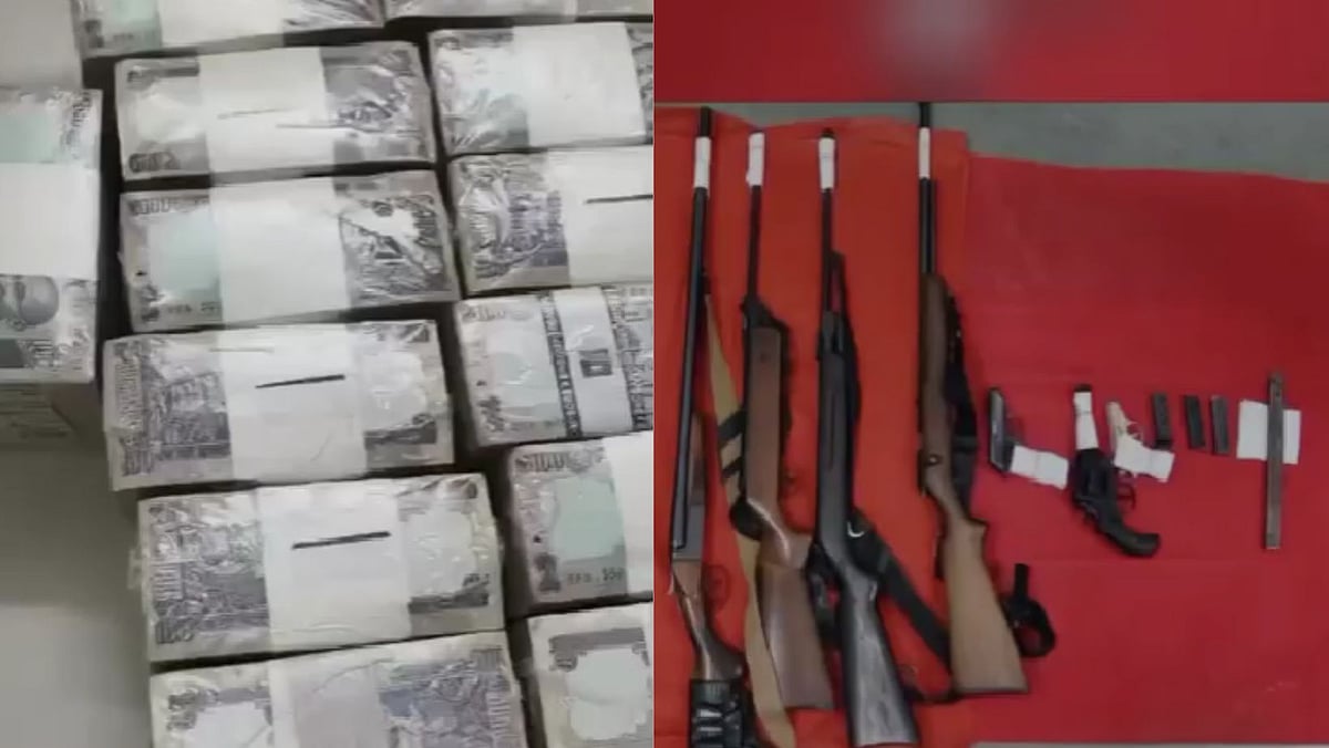VIDEO: ₹5 Crore Cash, Weapons Seized From Deceased Labour Leader Baba Farjan's House In Chhatrapati Sambhajinagar
