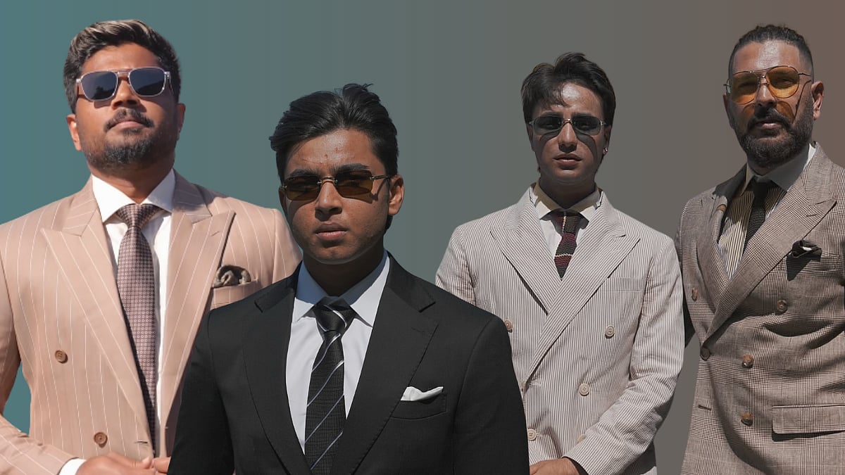 Tailored Suits & Sharp Looks: Abhishek Sharma, Vaibhav Sooryavanshi, Yuvraj Singh & Sanju Samson Nail High-Fashion Goals At Wimbledon 2026 Finals