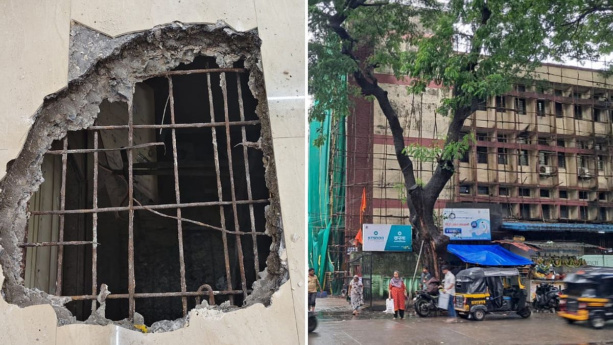 Ceiling Slab Collapses At V N Desai Hospital's Pediatric OPD, Raising Fresh Safety Concerns