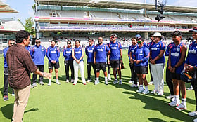 Sachin Tendulkar and Jay Shah attend India’s 270-run win over England at Lord’s