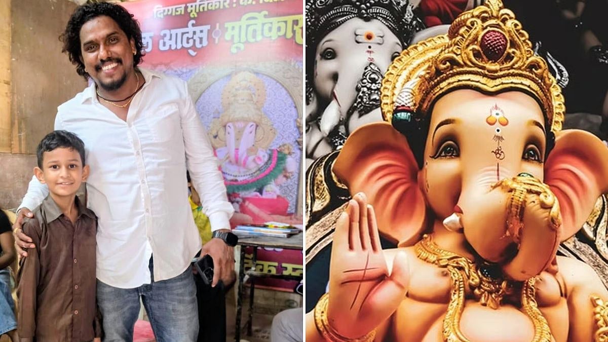 Seven-Year-Old Kushal Jadhav Learns Idol-Making From Renowned Sculptor Arun Datte