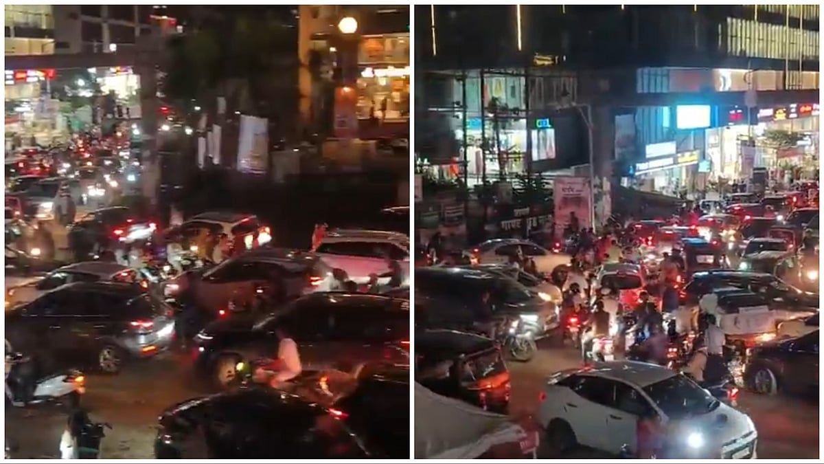 Pune VIDEO: Viral Video Shows Vehicles Coming From All Directions At Punawale Junction, Triggering...