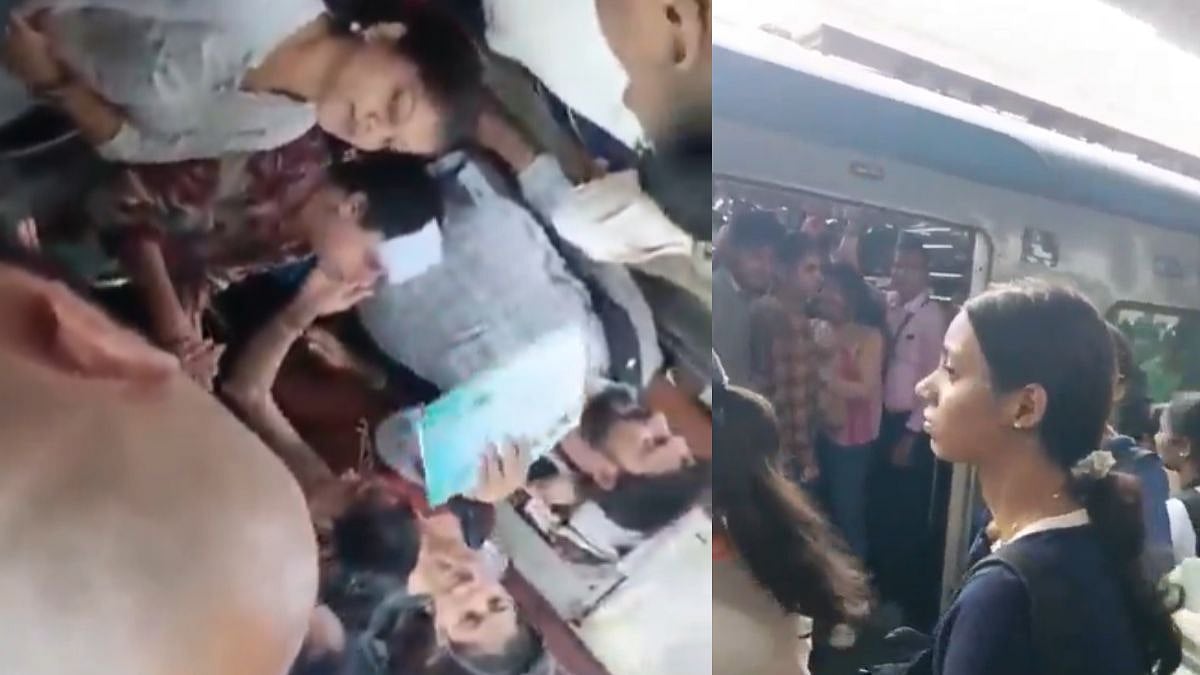 Mumbai Local AC Failure Leaves Commuters Gasping; 3 Faint, 1 Hospitalised - VIDEO