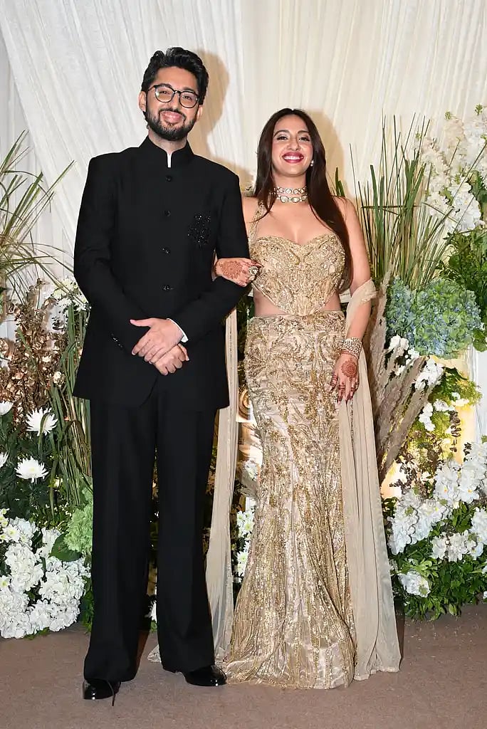 Newlywed Akansha Ranjan Kapoor and Sharan Sharma