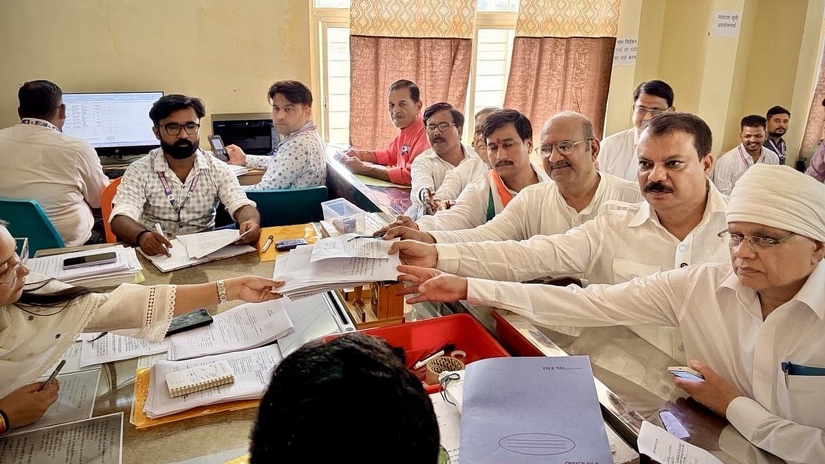 Datia Bypoll: Congress Candidate Ghanshyam Singh Files Nomination, Jitu Patwari Predicts 25,000-Vote Victory