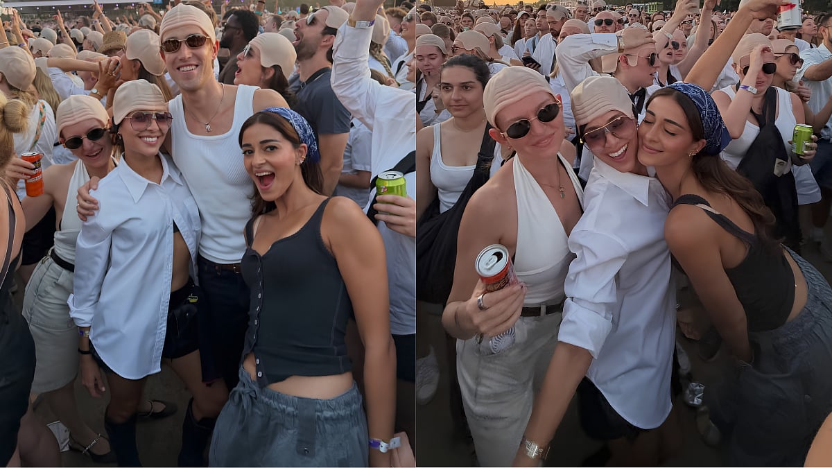 Ananya Panday Joins Thousands Of Bald-Cap Fans At Pitbull's London Concert, Shares Glimpses Inside Guinness World Record Celebration