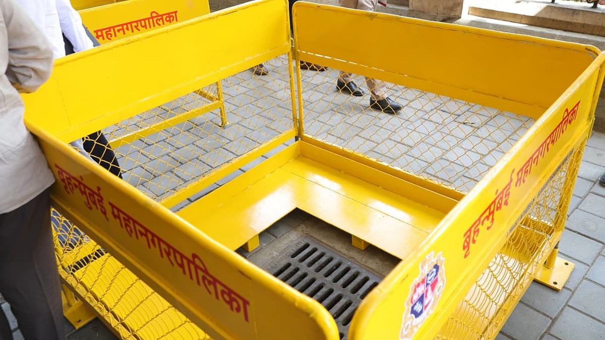BMC Introduces Square-Shaped Manhole Rail Guard Prototype After Fatal Sakinaka Accident