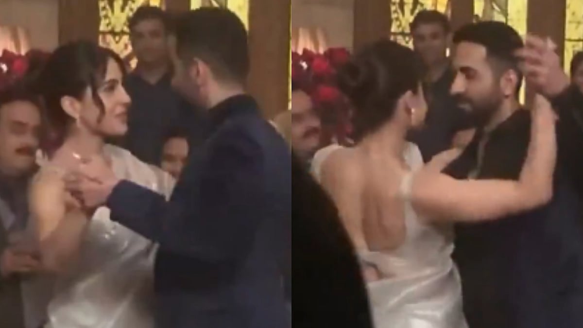 Sara Ali Khan & Ayushmann Khurrana To Recreate Shah Rukh Khan's Ae Kash Ke Hum In Udta Teer? Duo's Romantic Dance From Sets Goes Viral