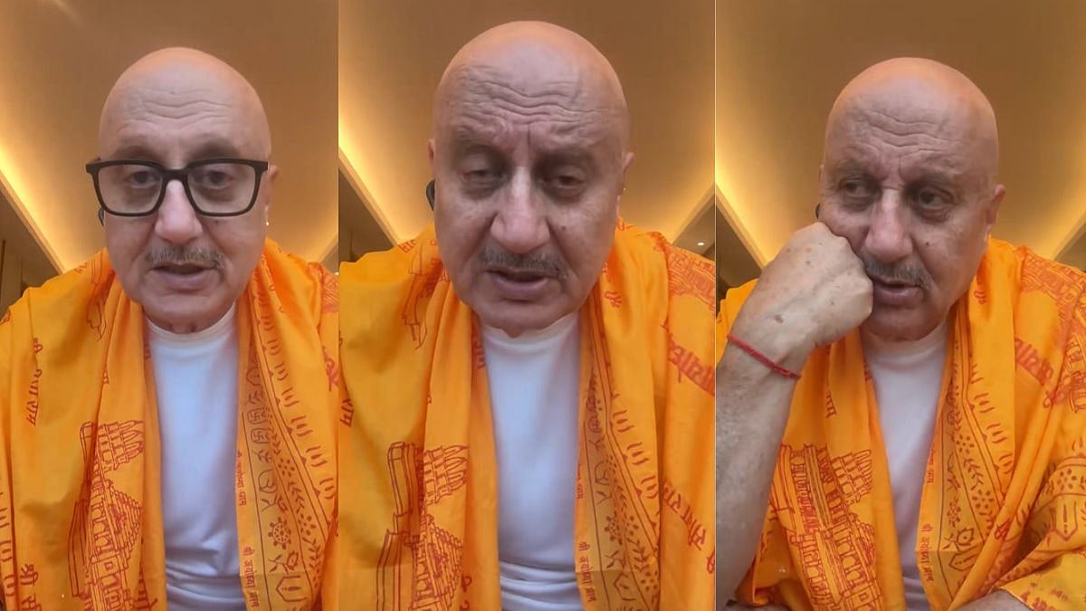 'No One's Noise Will Change My Stance': Anupam Kher Breaks Silence On Ram Mandir Row, Reacts To Viral Naseeruddin Shah Video- WATCH