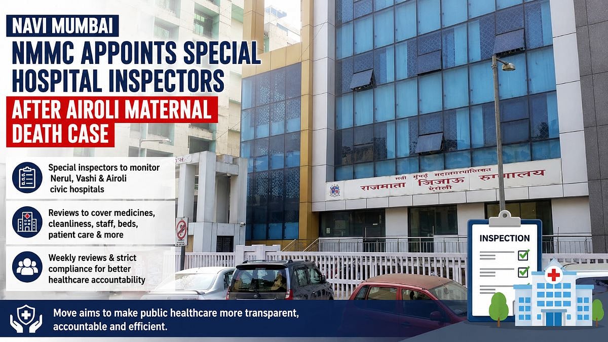 Navi Mumbai: NMMC Appoints Special Hospital Inspectors After Airoli Maternal Death Case
