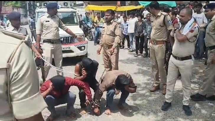 Alirajpur Gang Rape: Three Accused Arrested, Paraded Through Market; CM Announces ₹5 Lakh Aid