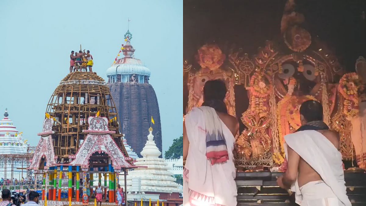 WATCH: First Glimpse Of Lord Jagannath After 'Anasara' Period; Devotees Celebrate Netra Utsav Ahead Of Rath Yatra 2026