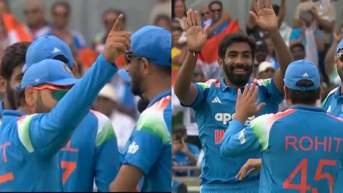 Rohit Sharma's Clever Advice Helps India Get Key Wicket Of Harry Brook; Points Towards Gambhir In Celebration | VIDEO