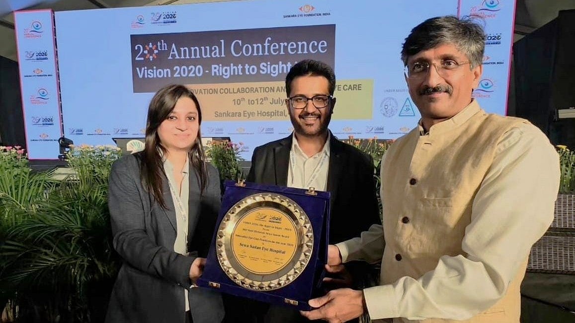 Bhopal’s Sewa Sadan Eye Hospital Honoured With National Innovative Eye Care Practices Award In Bengaluru