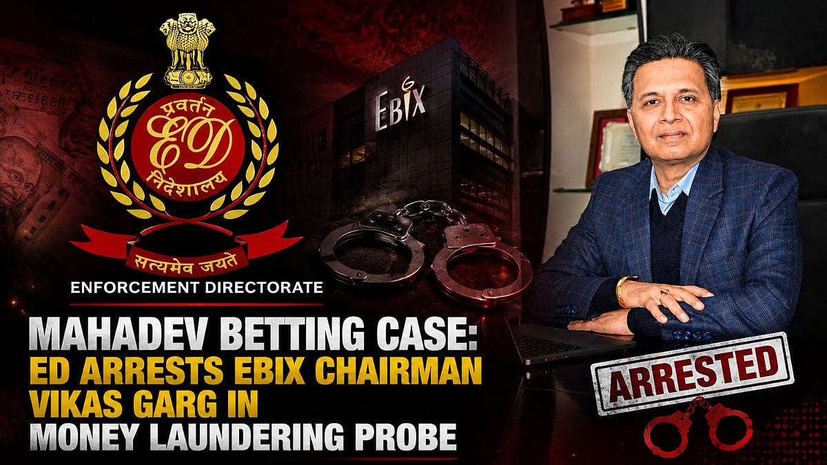 Mahadev Betting App Case: ED Arrests EBIX Chairman Vikas Garg In Money Laundering Probe