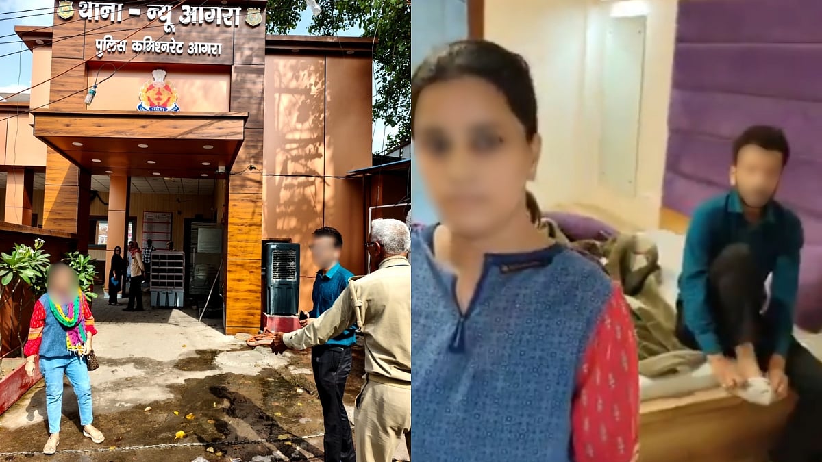 Video: Husband Catches Wife With Lover In Agra Hotel, Claims Domestic Violence Case Was Filed To Hide Affair