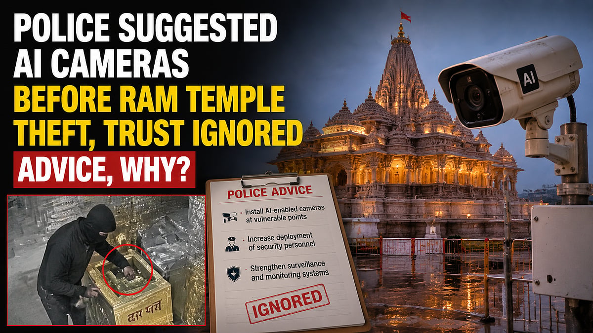 Police Suggested AI cameras Before Ram Temple Theft, Trust Ignored Advice, Why?