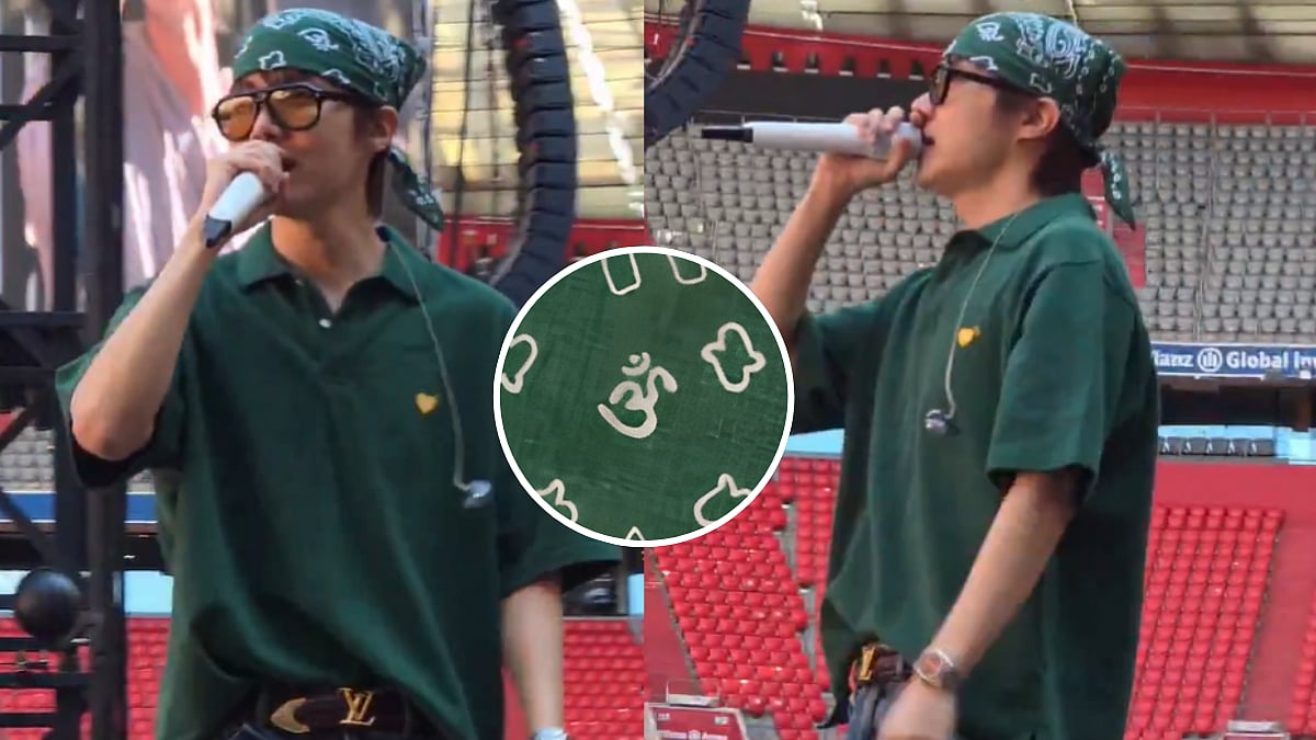 BTS' J-Hope Wears 'Om' Bandana During Arirang Munchin Concert, Indian Fans Can't Keep Calm - Watch Video