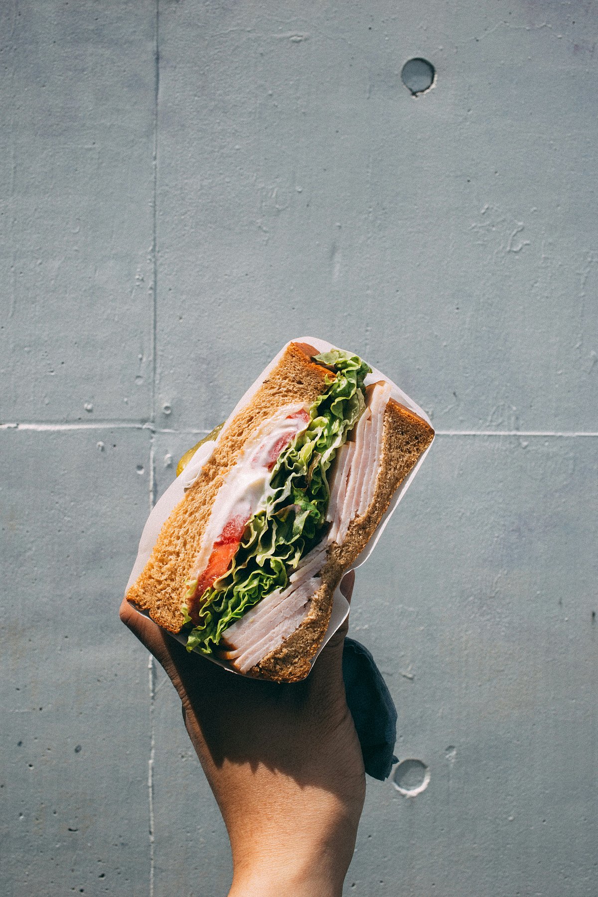 Sanduiche de mortadella