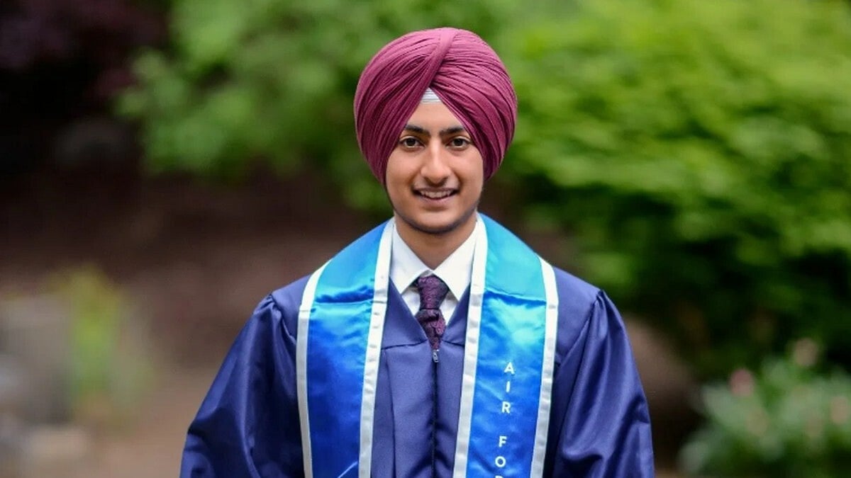 Chirag Veer Singh Sarao Becomes 1st Keshdhari Sikh American To Join US Air Force Academy