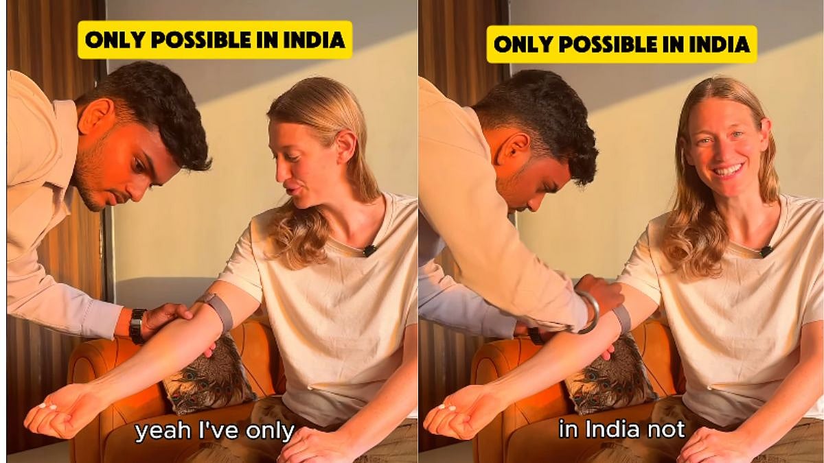 'Only Possible In India': Foreigner Left Amazed By Free Home Blood Test Service In Mumbai, Calls It 'Unbelievable'