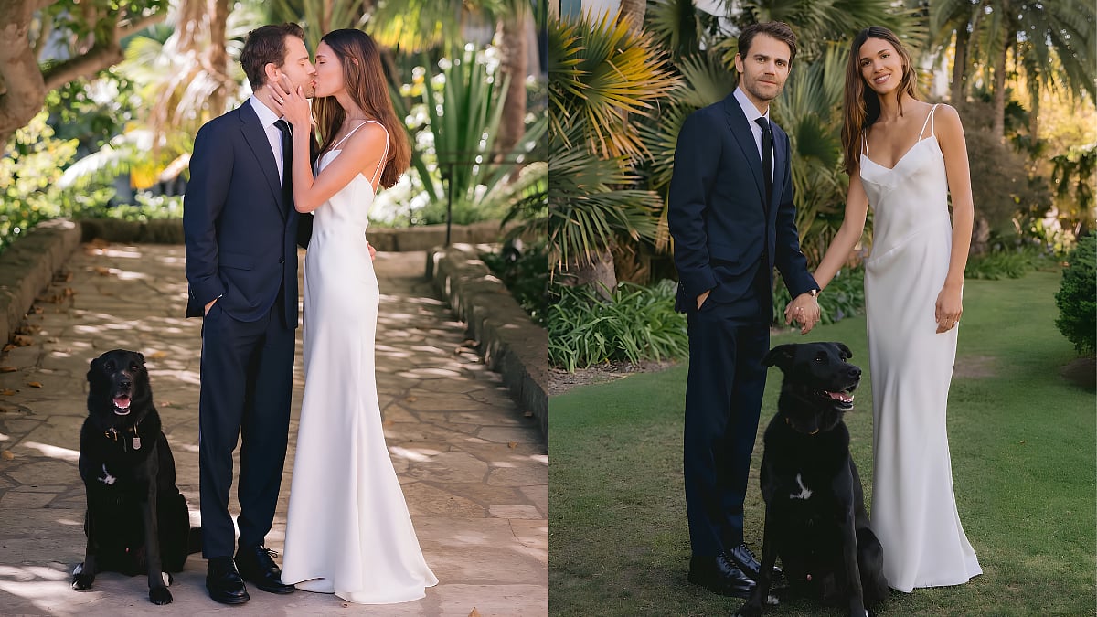 The Vampire Diaries Star Paul Wesley Marries For The Third Time; Bride Natalie Kuckenburg Keeps It Low-Key In Simple White Dress
