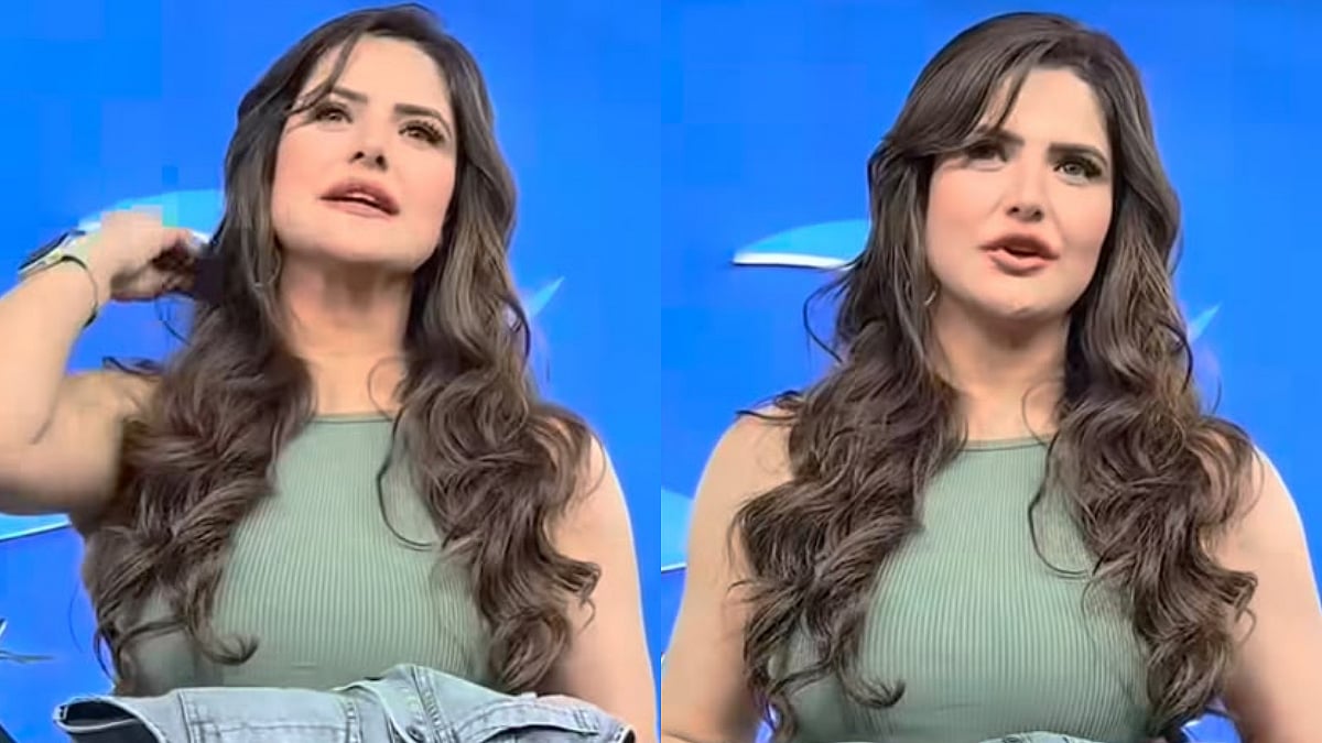 'Hadd Mein Rehna': Zareen Khan Loses Cool At Paps For Asking Her To Change In Front Of Them At Mumbai Event - VIDEO