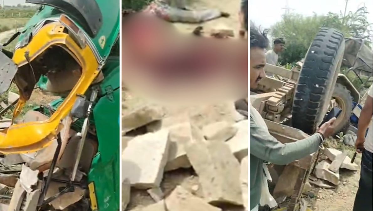 3 Dead, 4 Injured After Stone-Laden Tractor-Trolley Rams Into Auto In MP's Morena