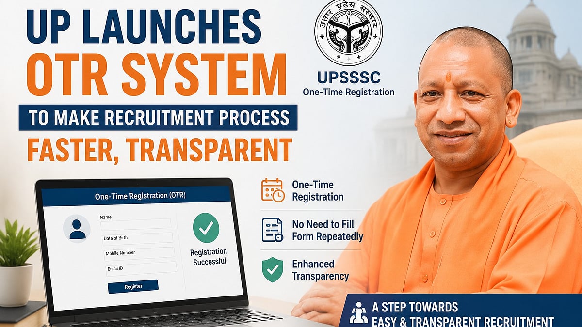Uttar Pradesh: Yogi Govt Launches OTR System To Make Recruitment Process Faster, Transparent