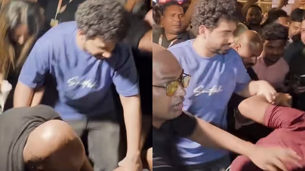 Samay Raina Helps Paparazzo After He Falls Amid Chaos Outside Habitat After India's Got Latent Season 2 Shoot In Mumbai – VIDEO