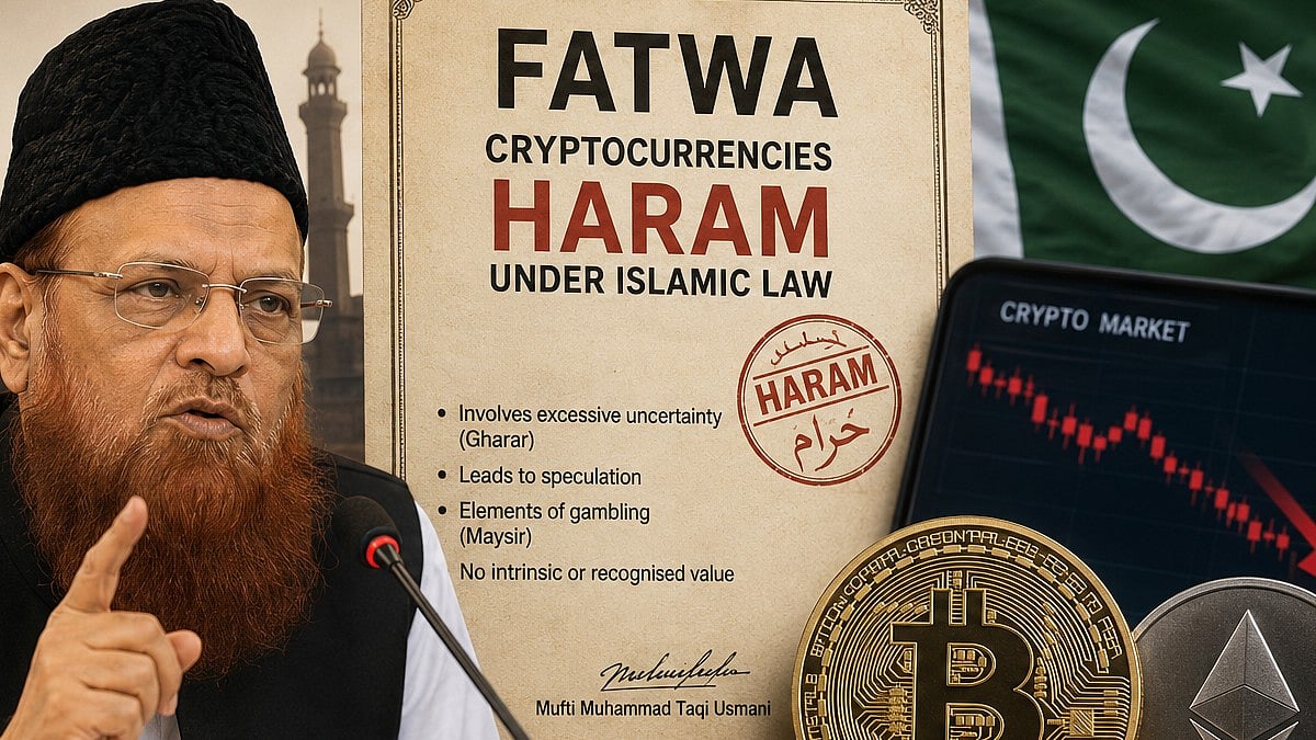 Pakistan Cleric Declares Bitcoin, Cryptocurrencies 'Haram', Triggering Investor Sell-Off