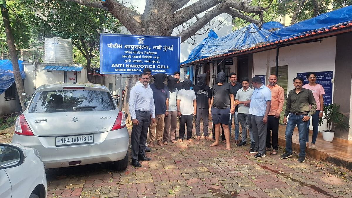 Navi Mumbai Police Bust Alleged Thailand-Linked Hydro Ganja Racket; ₹1.33 Crore Drugs Seized, 6 Arrested