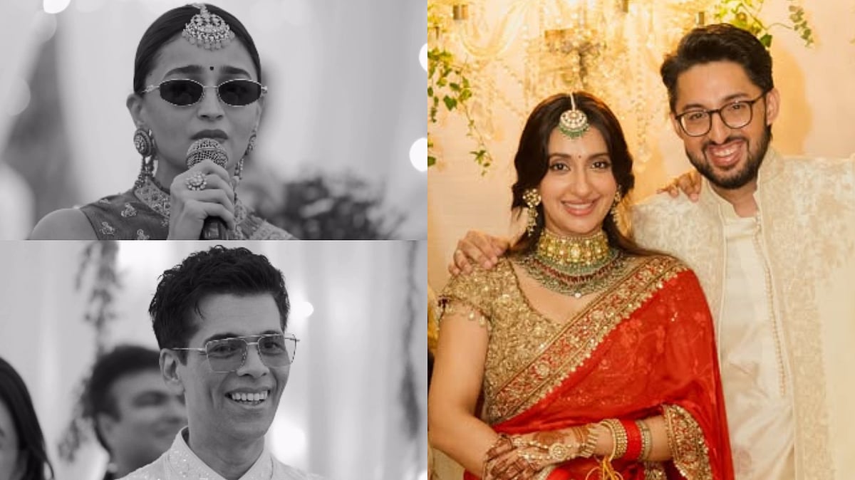Video: Alia Bhatt, Karan Johar Get Emotional As Bride Akansha Ranjan Kapoor Walks Down The Aisle & Reads Her Vows 