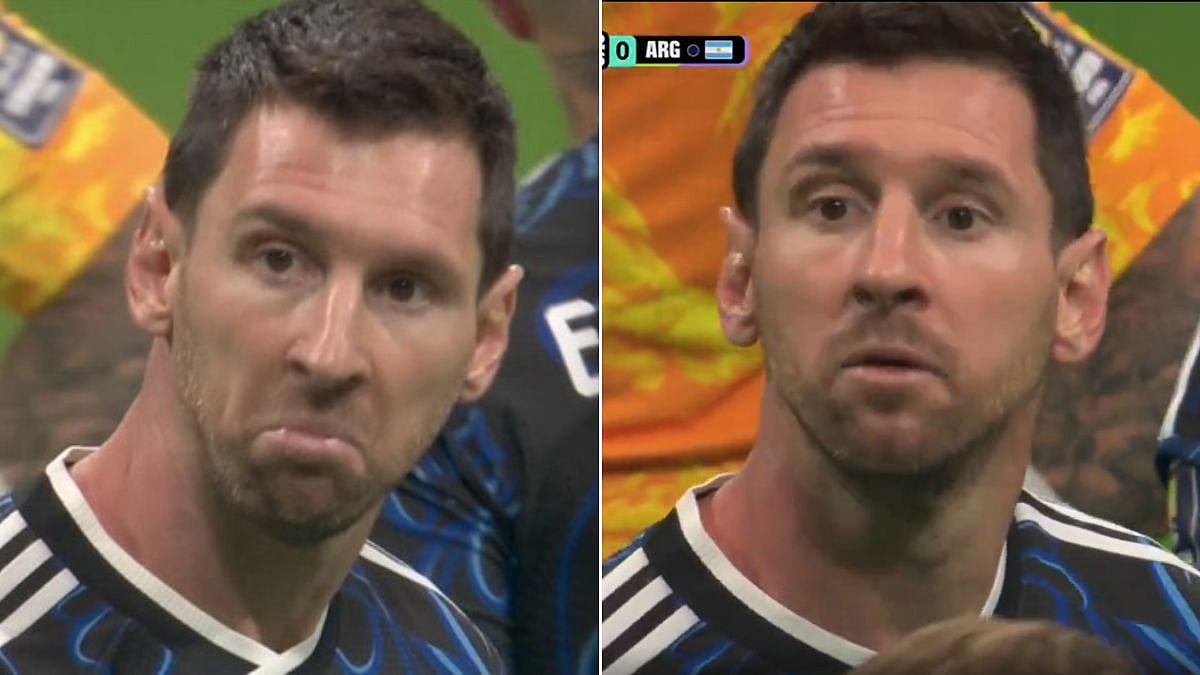 Messi's Sarcastic Reaction After Referee Decision During England Vs Argentina Semi-Final Goes Viral | VIDEO