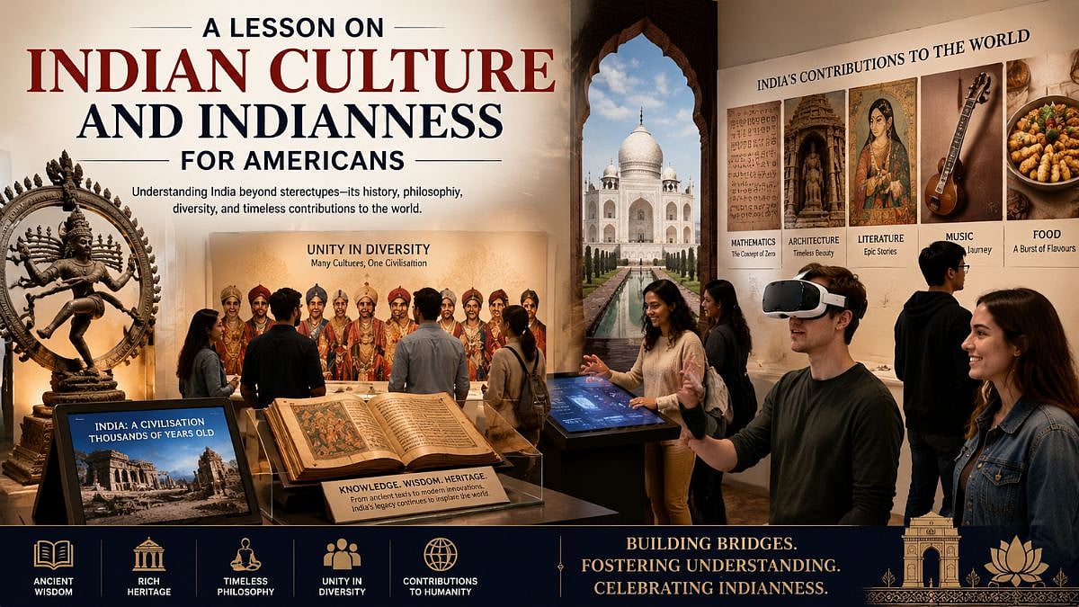 A Lesson On Indian Culture And Indianness For Americans
