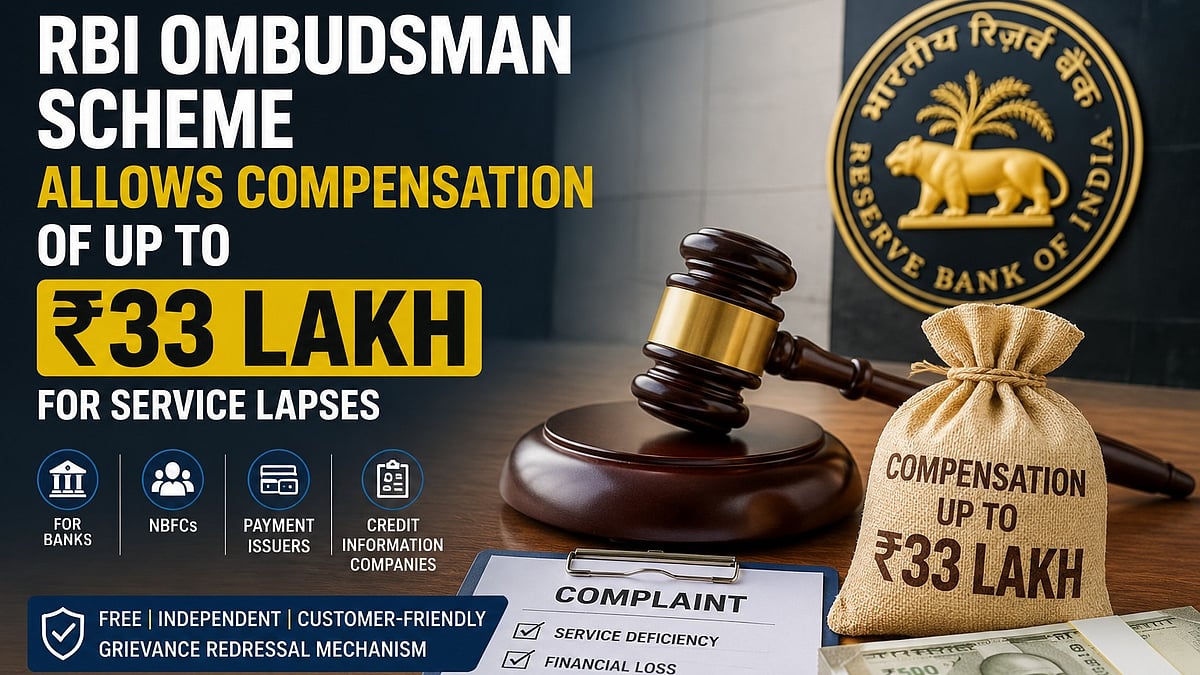 New RBI Integrated Ombudsman Scheme: How Customers Can Claim Up To ₹33 Lakh Compensation