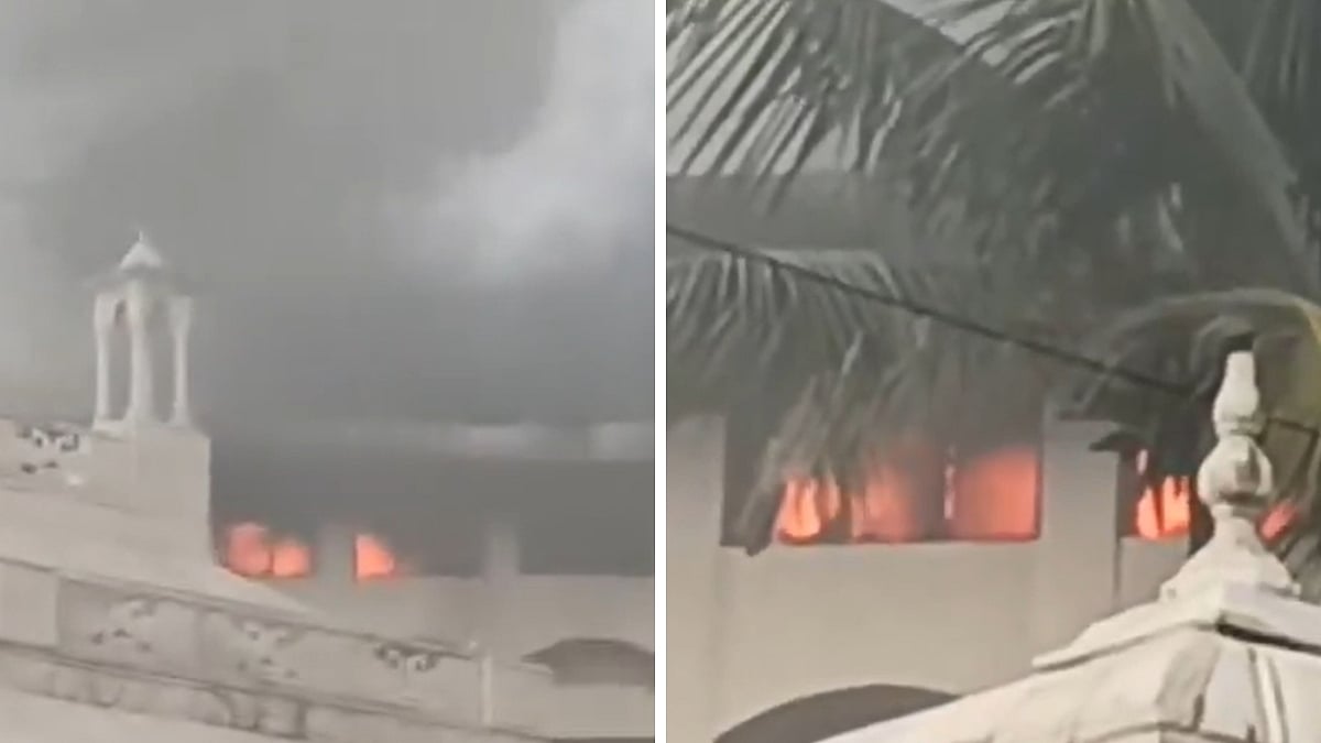 Massive Fire Breaks Out At Dalmia School In Mira Road Near Mumbai; Library, Labs & Auditorium Gutted - VIDEOS