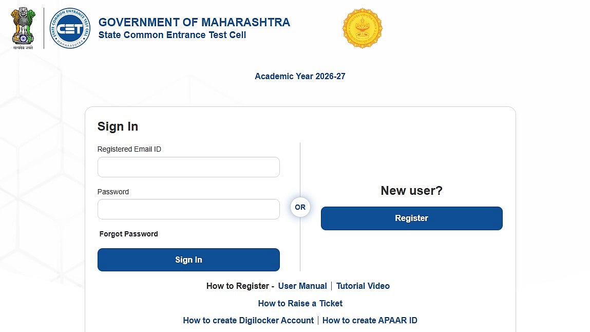 MHT CET CAP 2026 Registration Closes Tomorrow For BE/BTech, MBA/MMS Admissions; Check Details Here