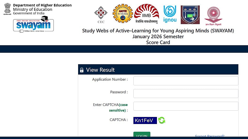 SWAYAM January 2026 Semester Results Declared For CBT Courses At exams.nta.ac.in; Direct Link Here
