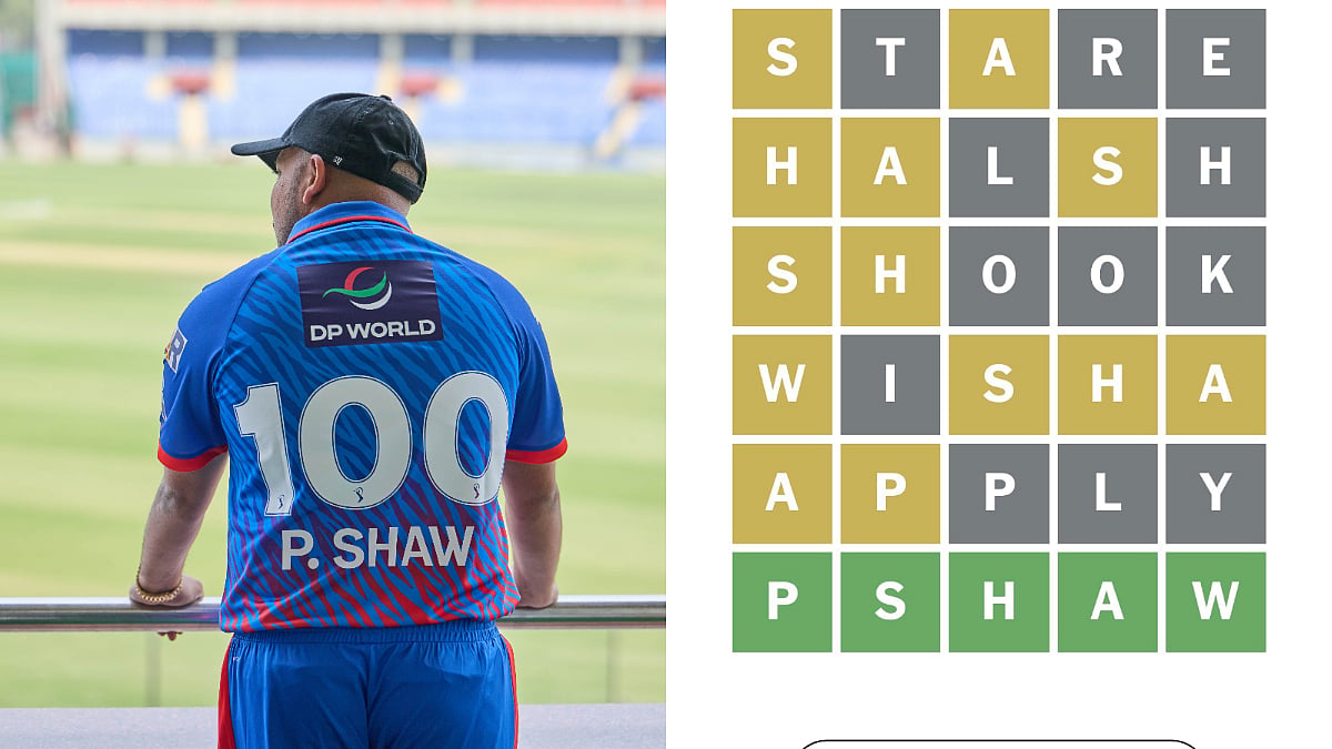What Is 'PSHAW'? Delhi Capitals Joins The Viral 'Wordle' Trend With Prithvi Shaw Twist; Here's What It Means