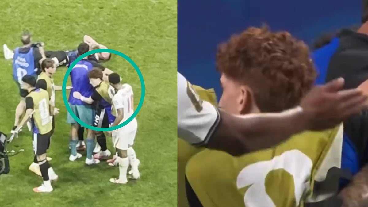 Shocking Scenes! Jude Bellingham Slaps Valentin Barco After England vs Argentina FIFA World Cup 2026 Semi-Final | Video